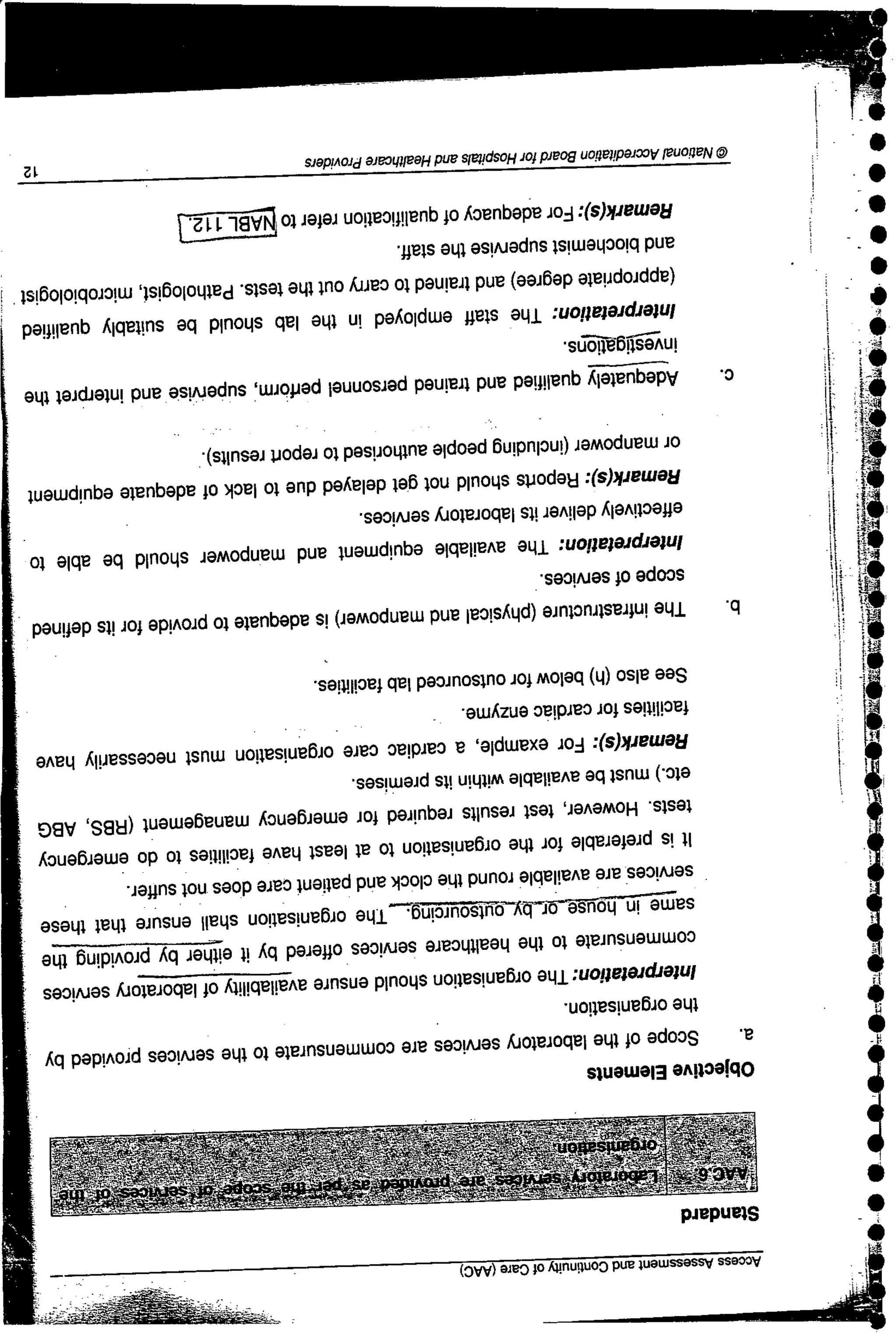 NABH Standards 3rd Edition