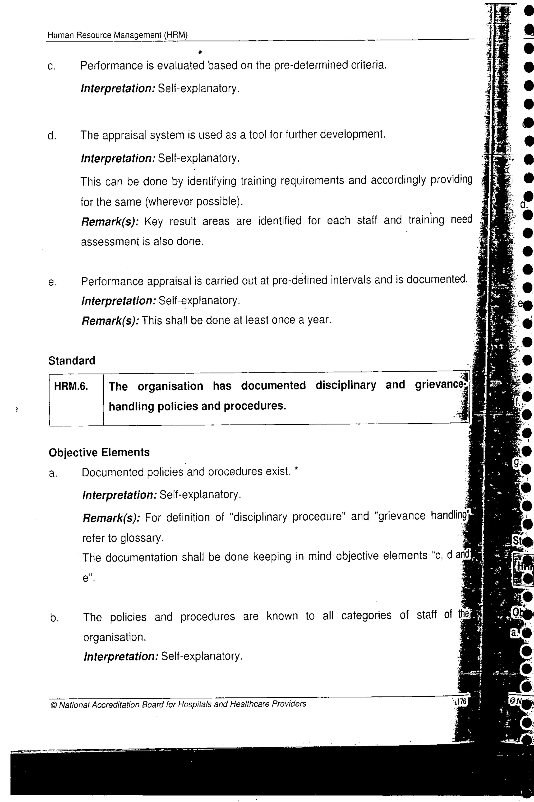 NABH Standards 3rd Edition