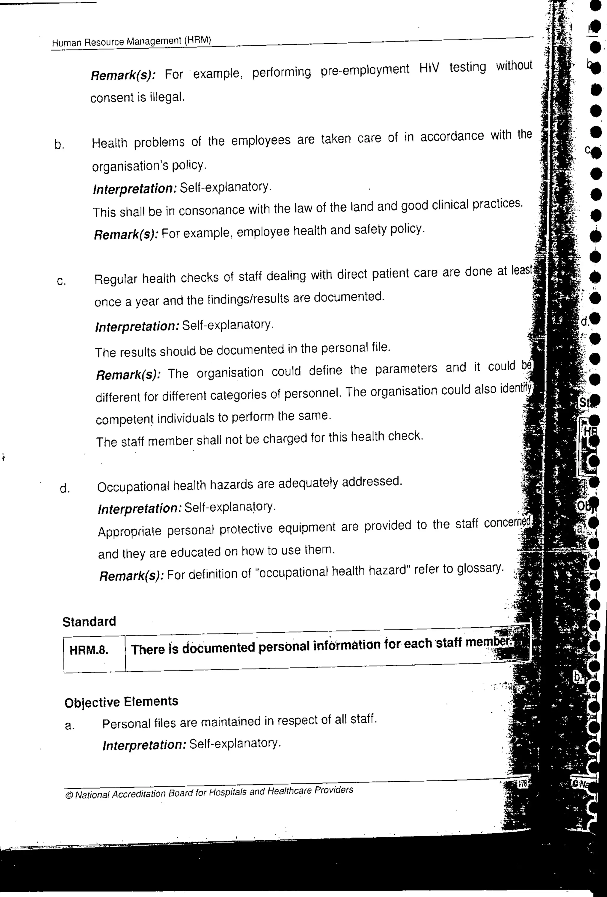 NABH Standards 3rd Edition