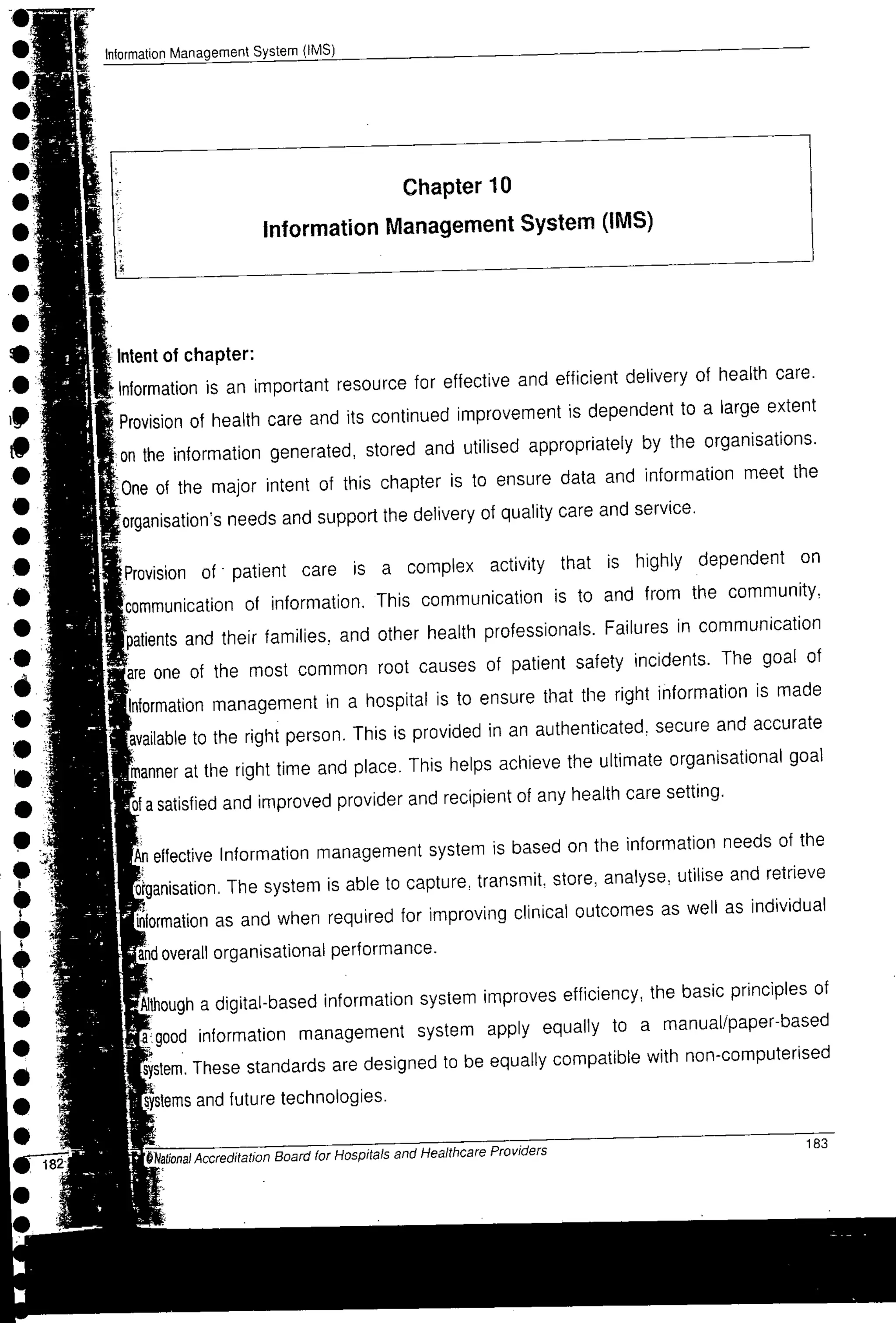 NABH Standards 3rd Edition