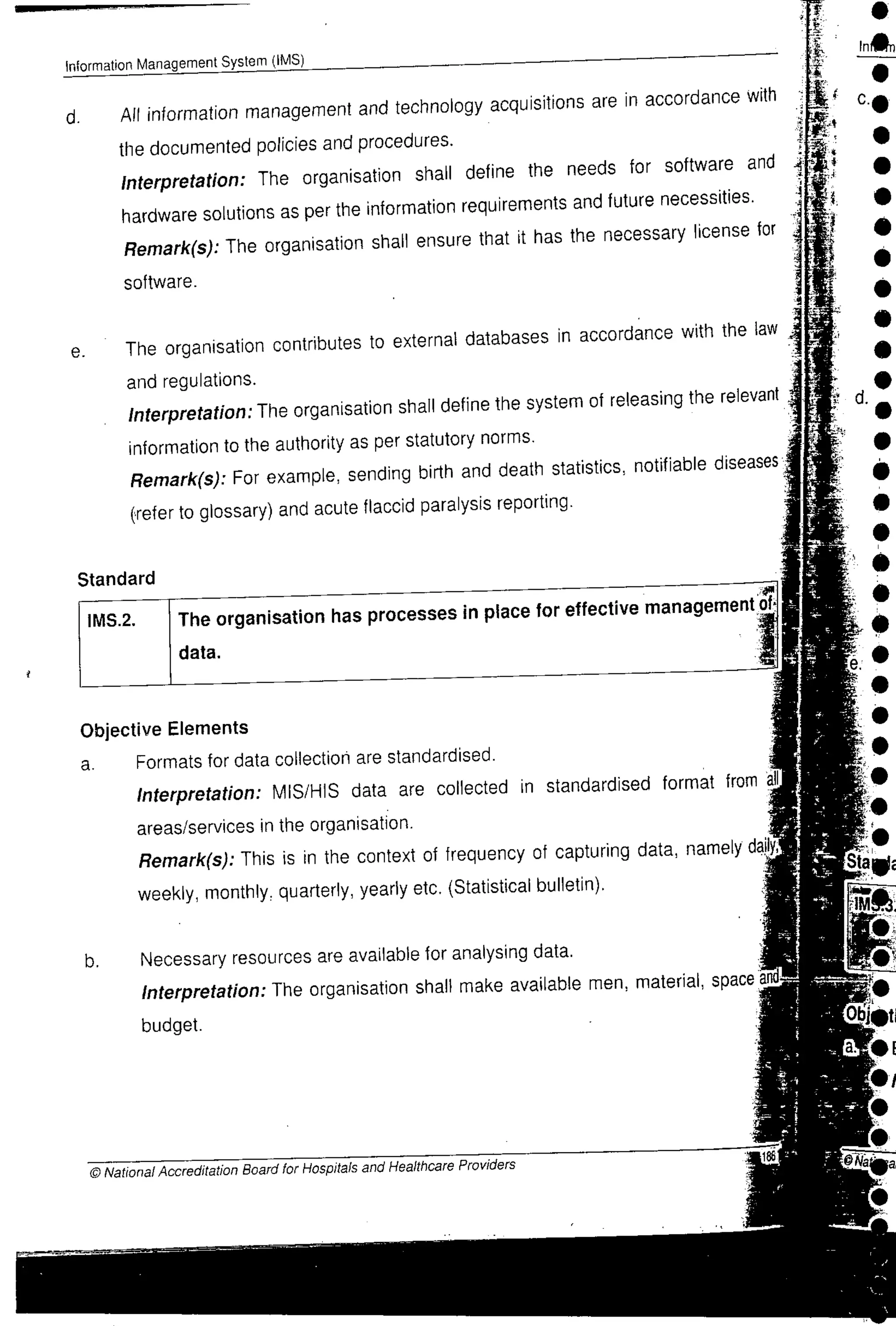 NABH Standards 3rd Edition