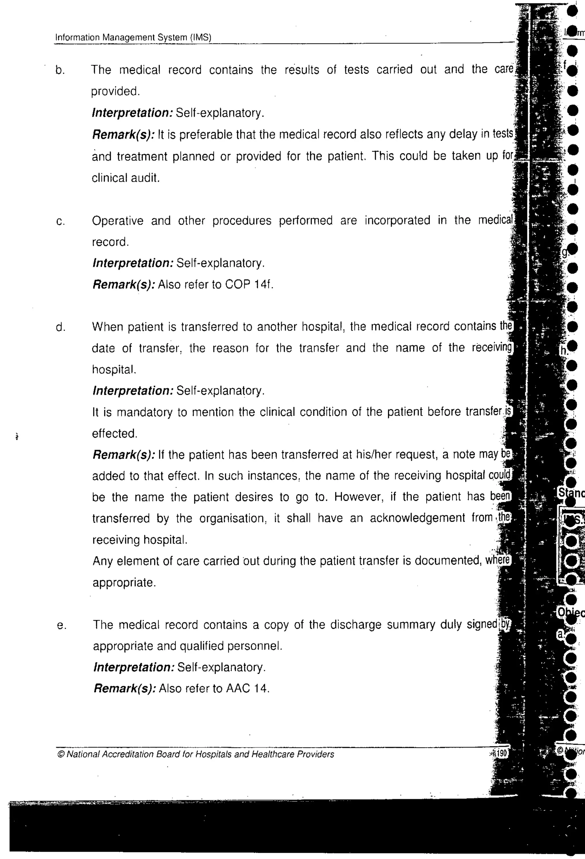 NABH Standards 3rd Edition