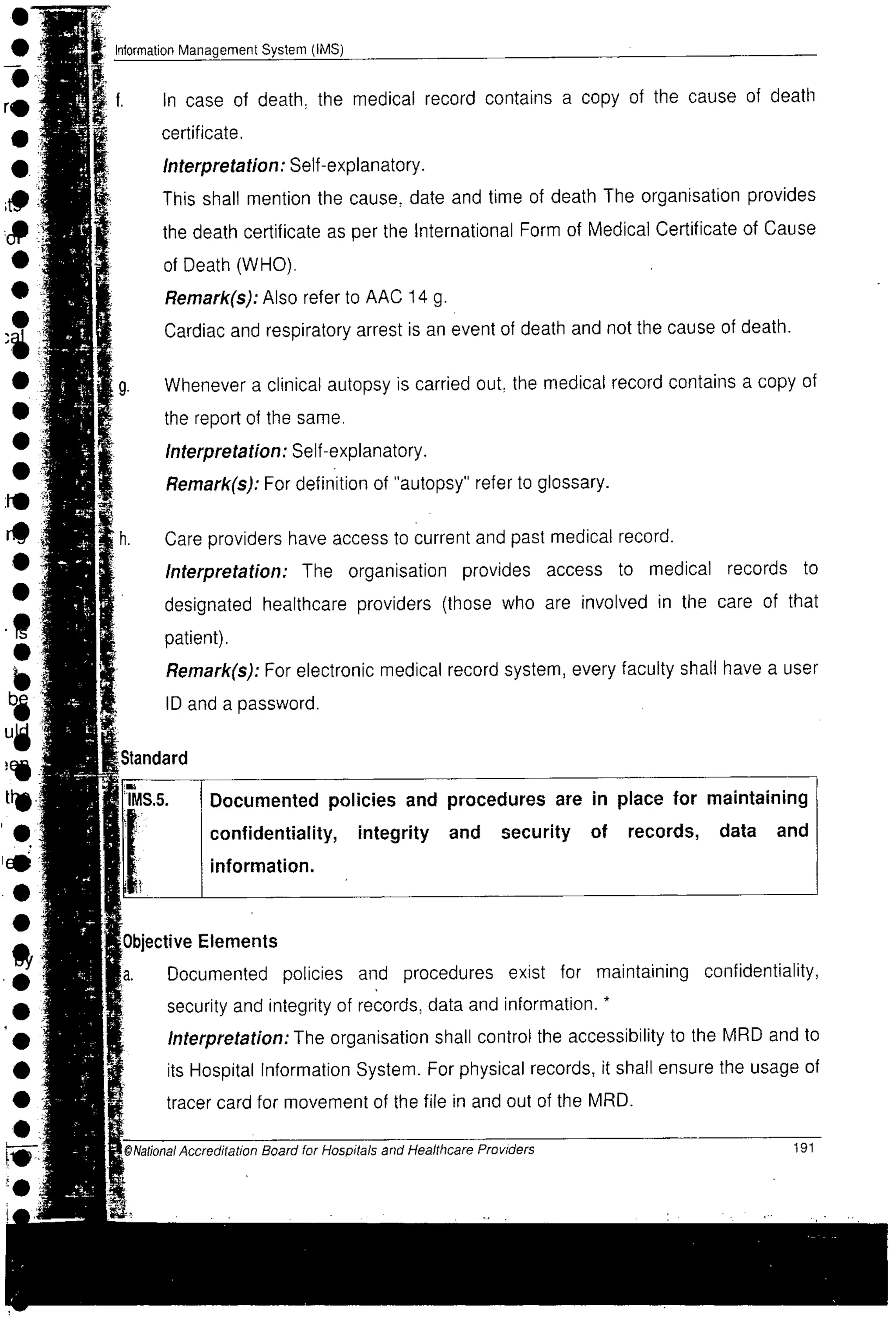 NABH Standards 3rd Edition