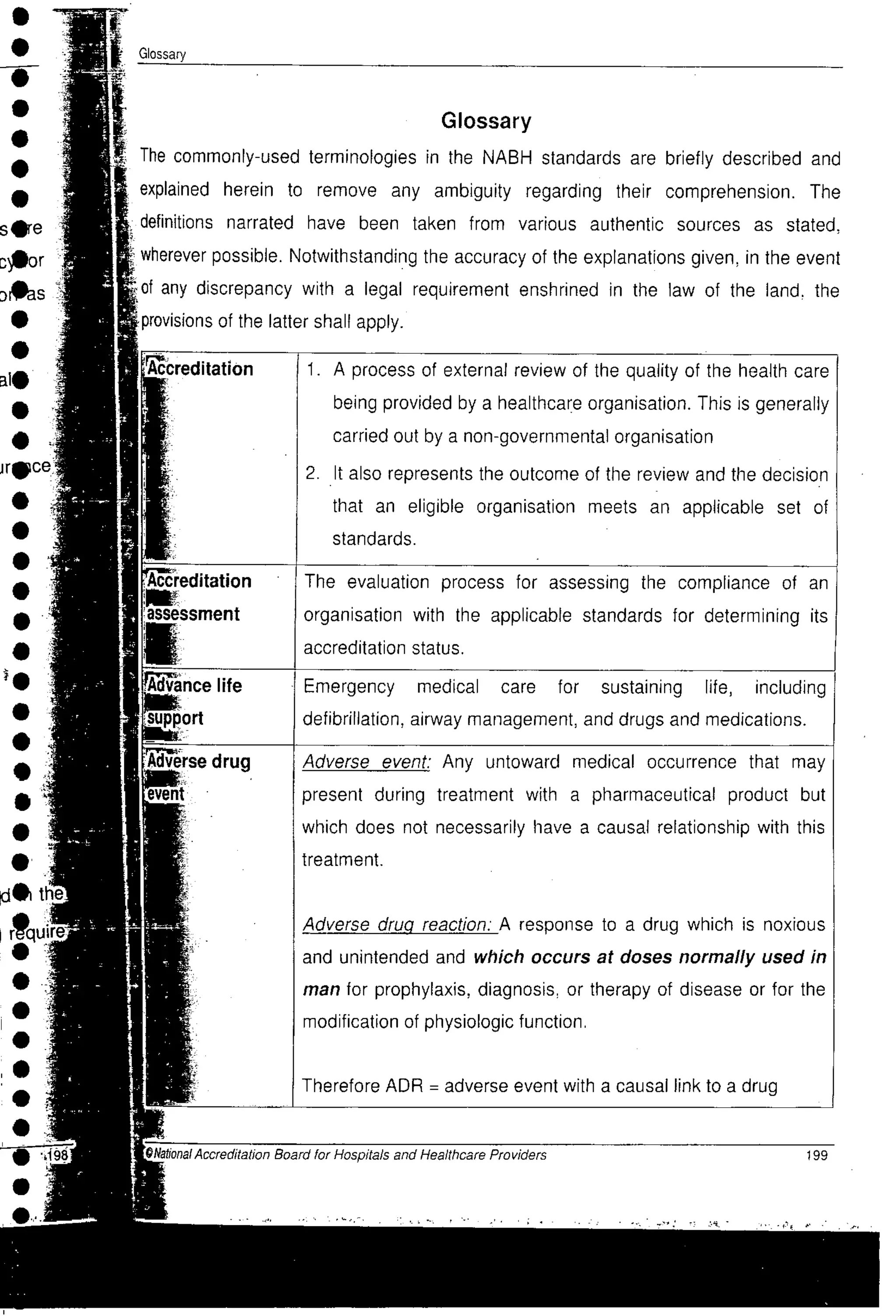 NABH Standards 3rd Edition