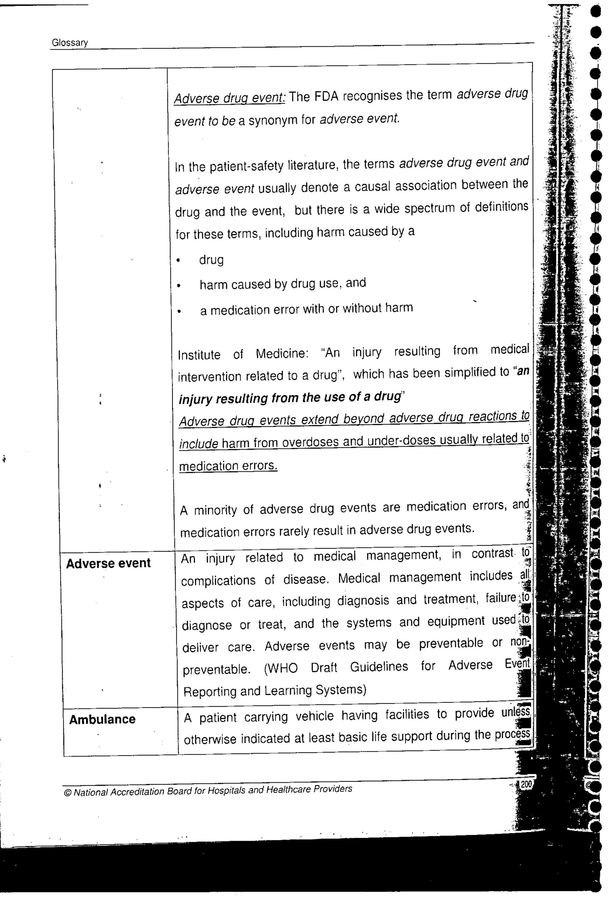 NABH Standards 3rd Edition