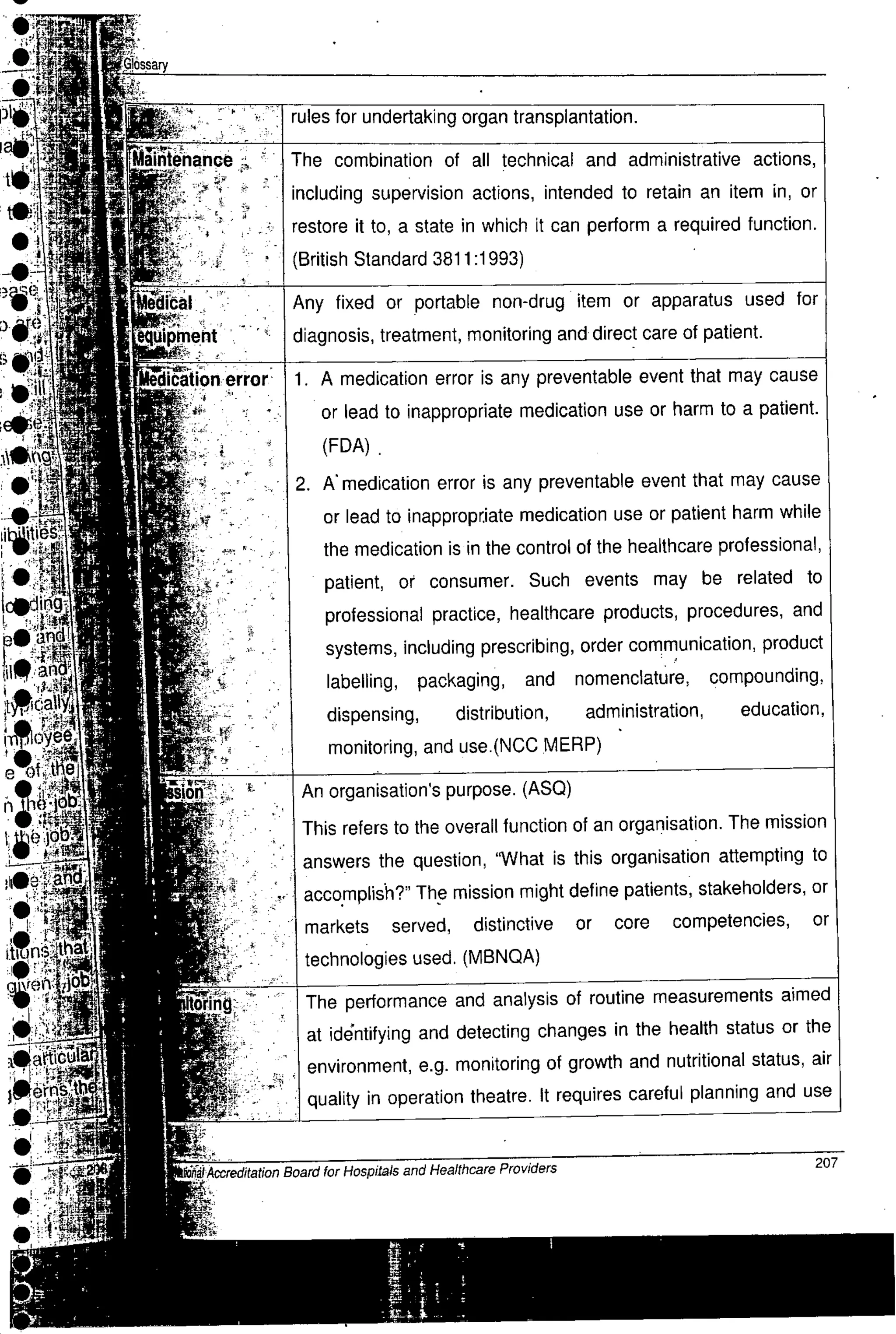 NABH Standards 3rd Edition