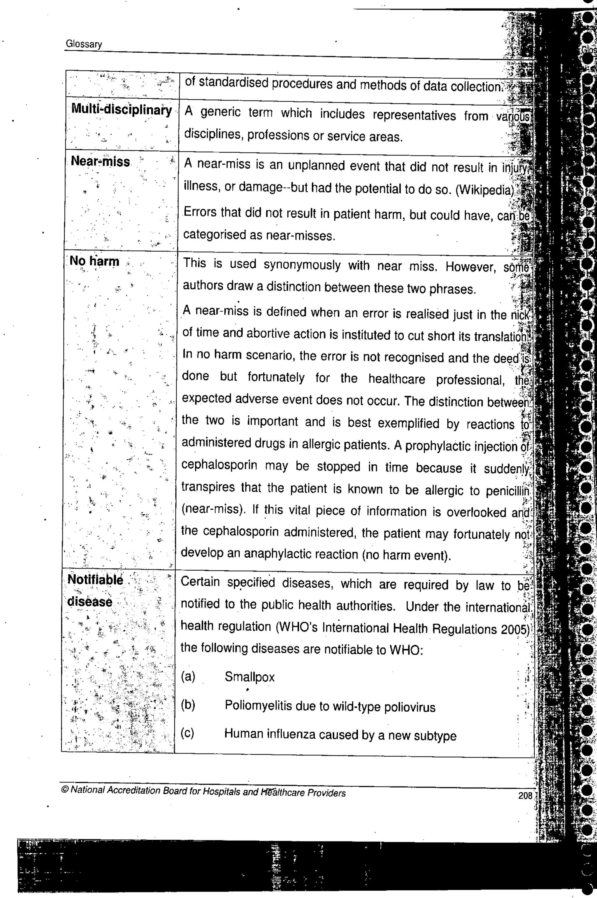 NABH Standards 3rd Edition