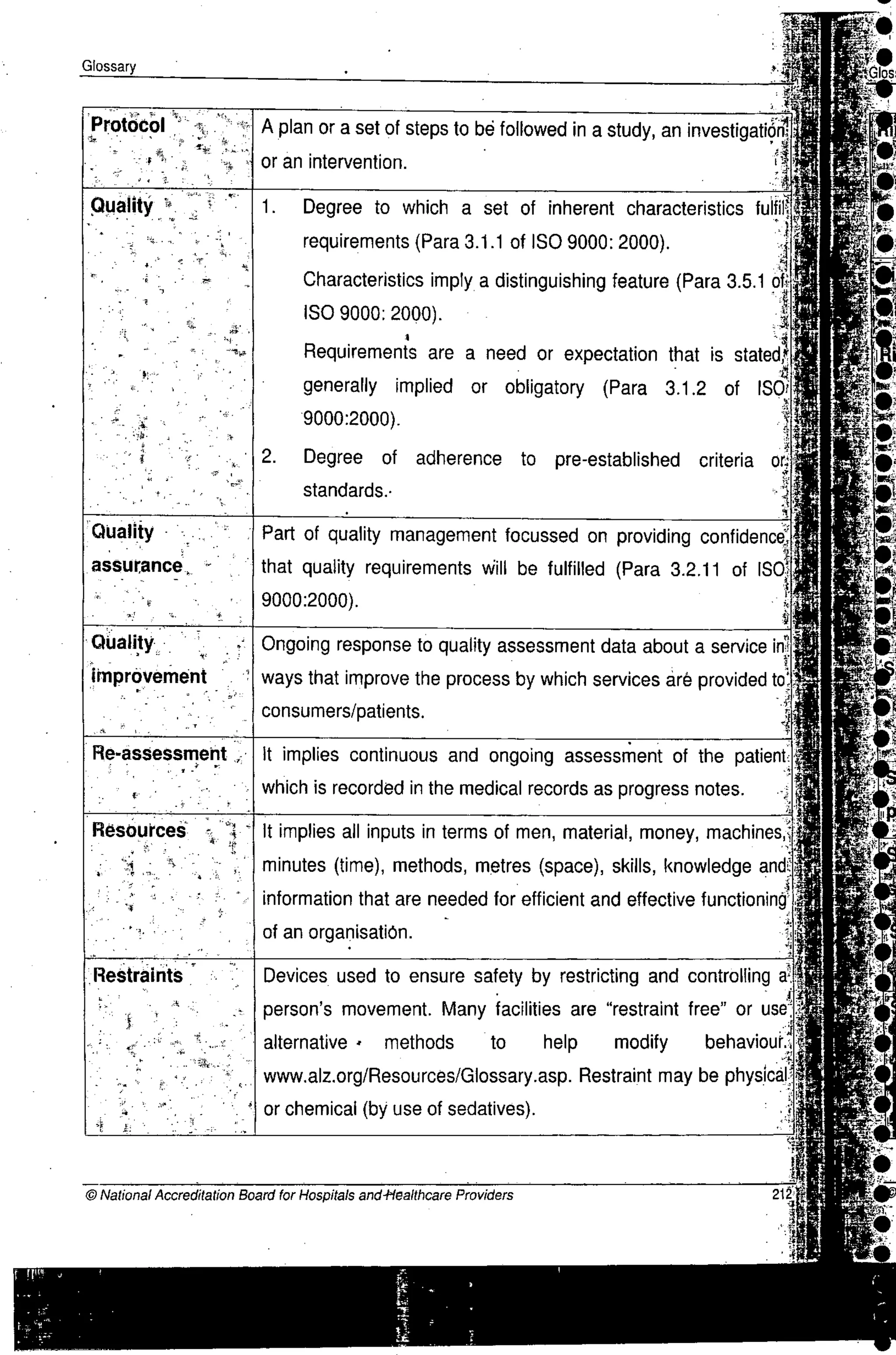 NABH Standards 3rd Edition