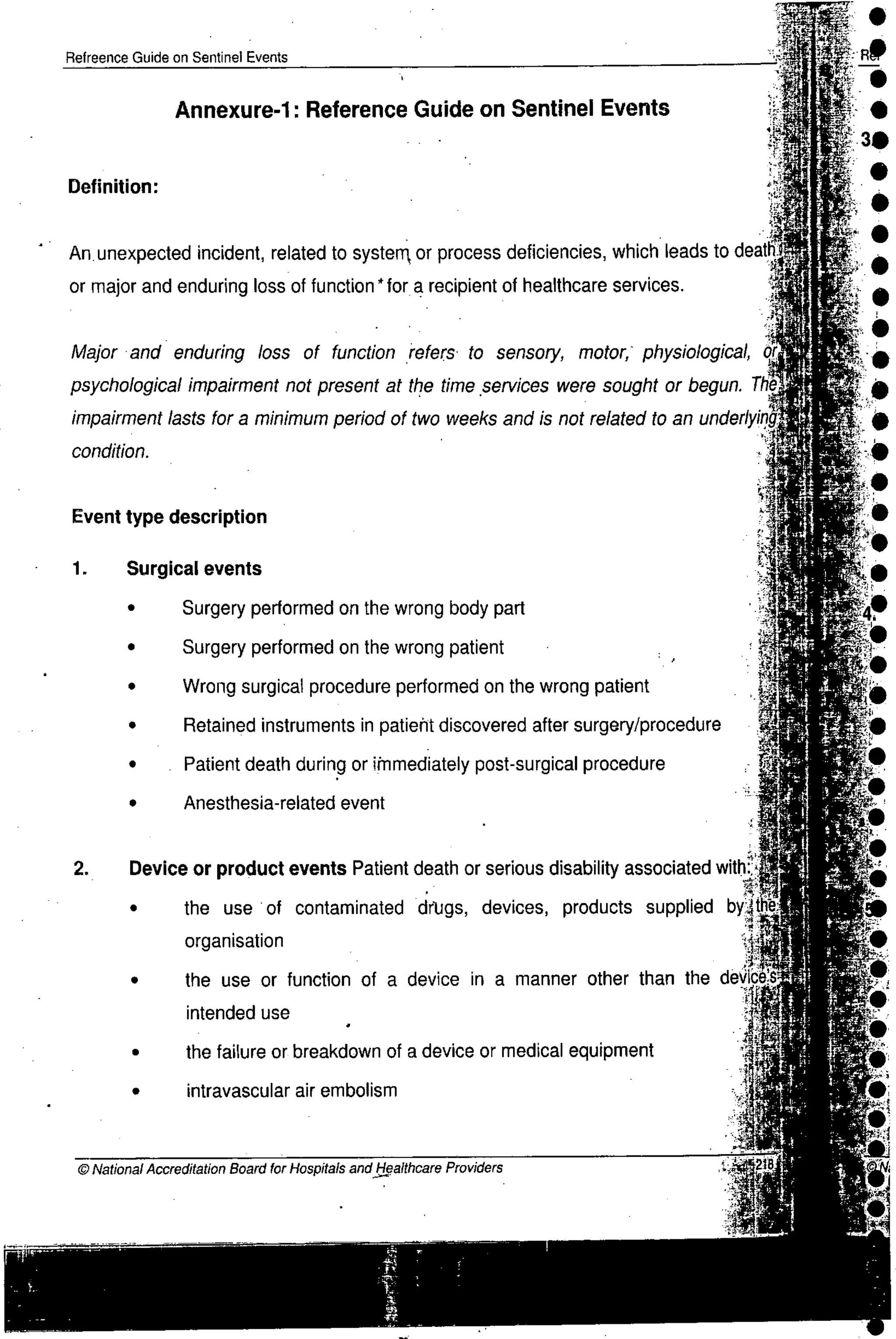 NABH Standards 3rd Edition