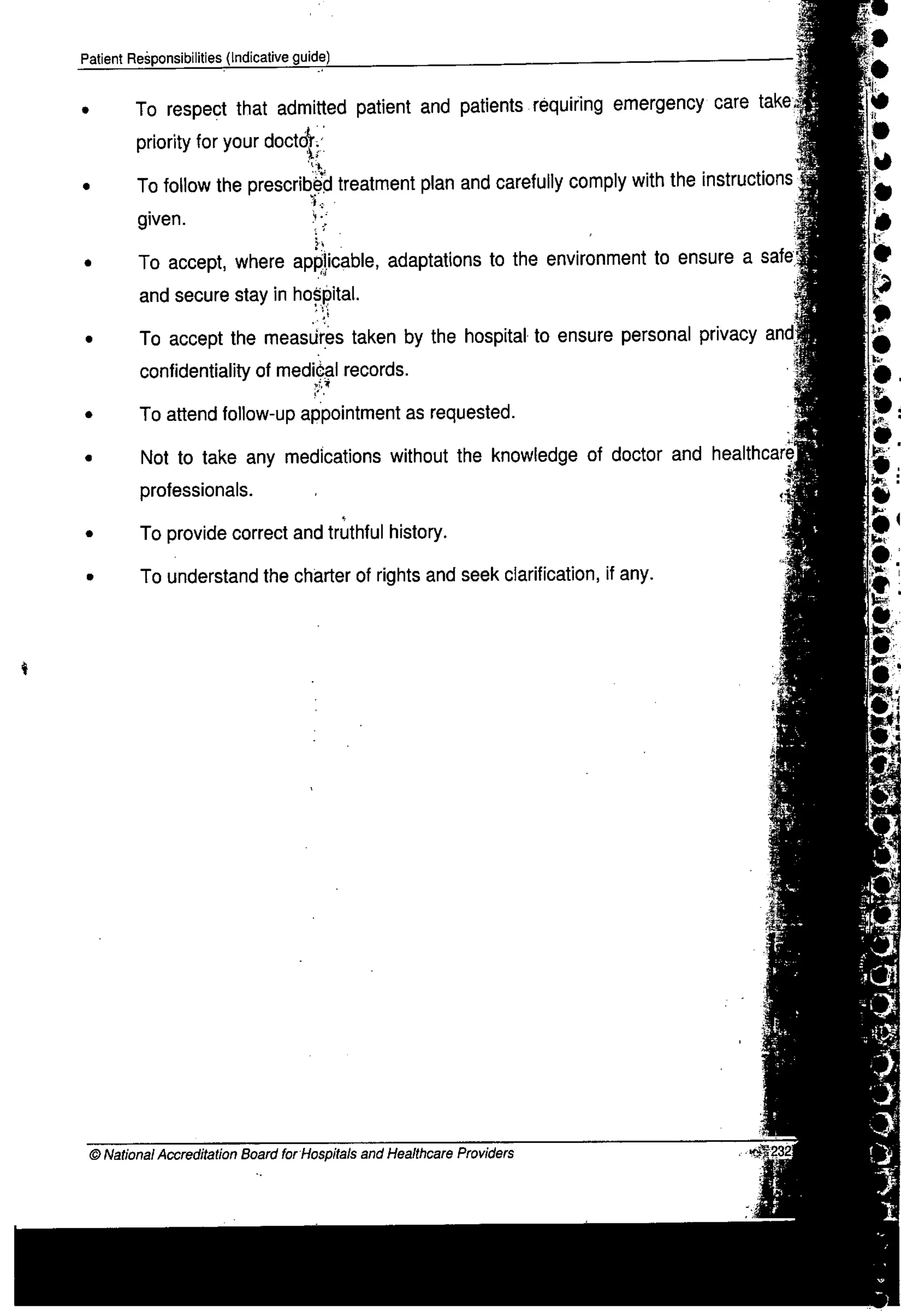 NABH Standards 3rd Edition