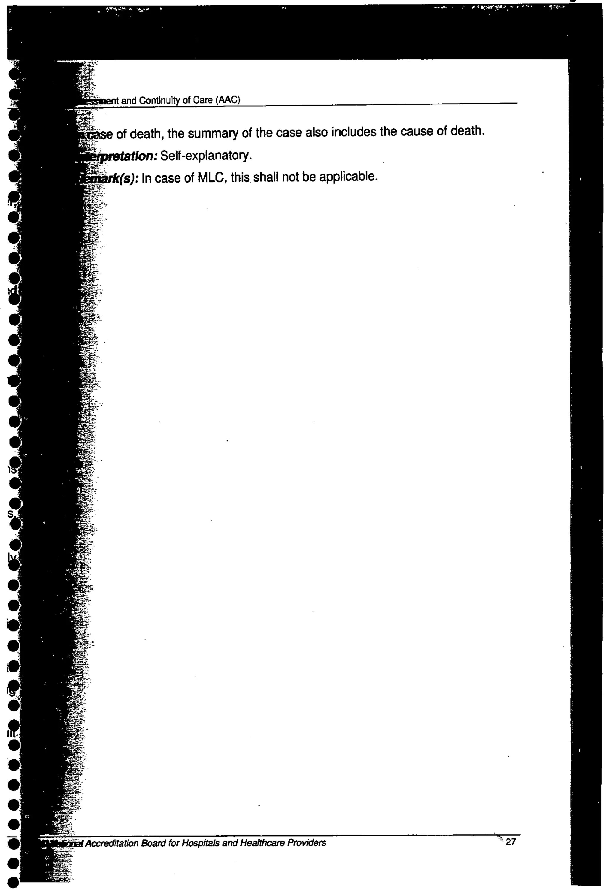 NABH Standards 3rd Edition