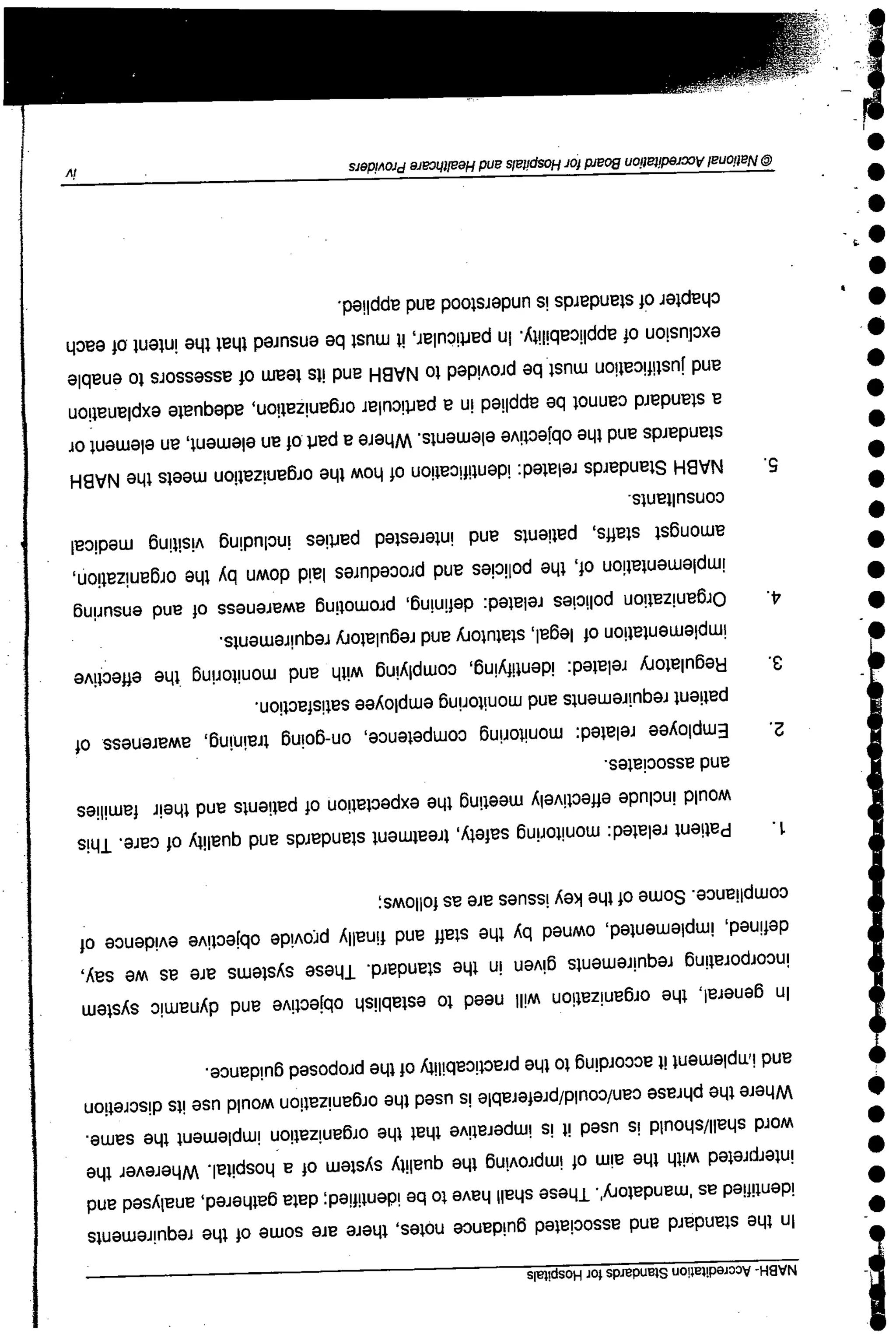 NABH Standards 3rd Edition