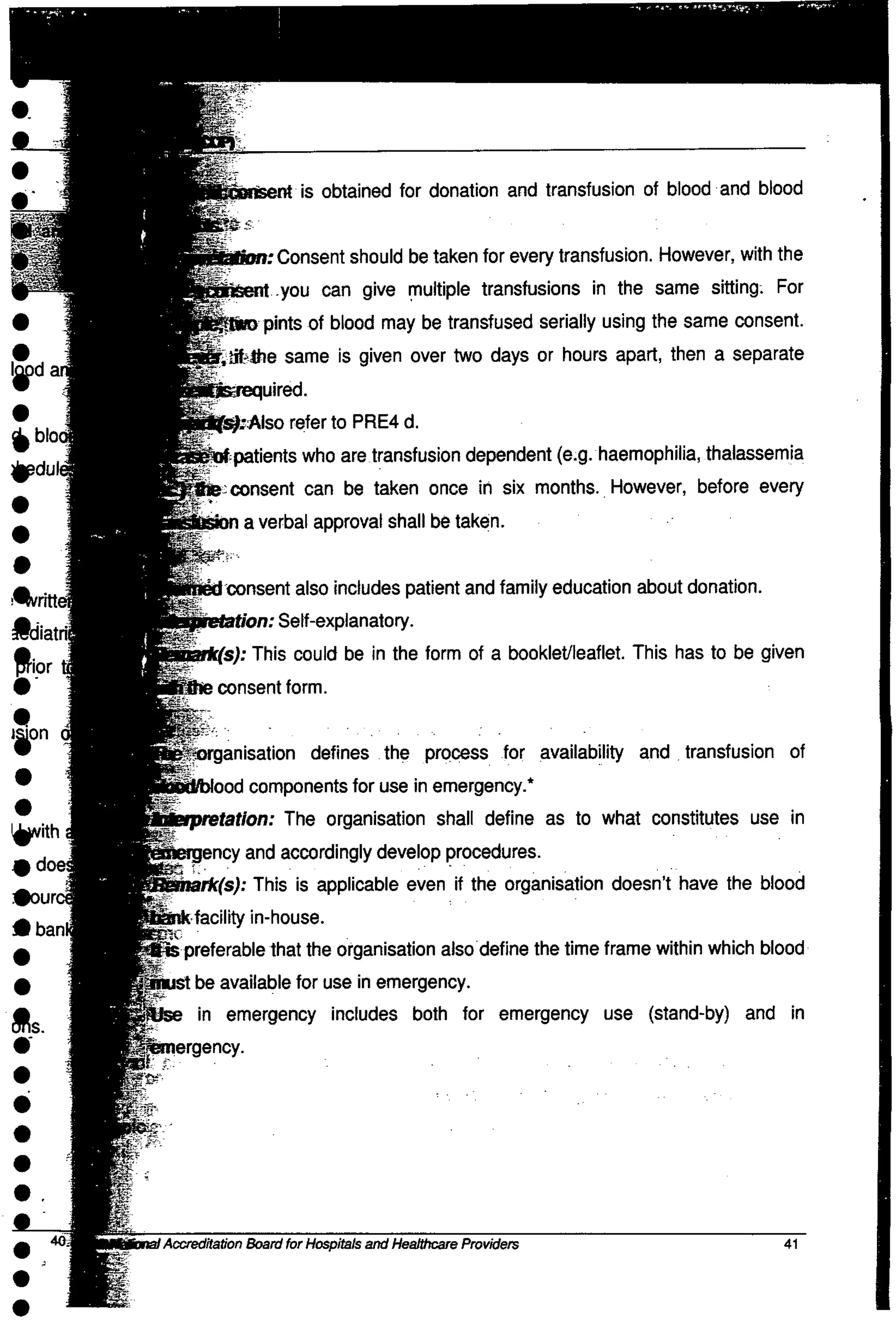 NABH Standards 3rd Edition