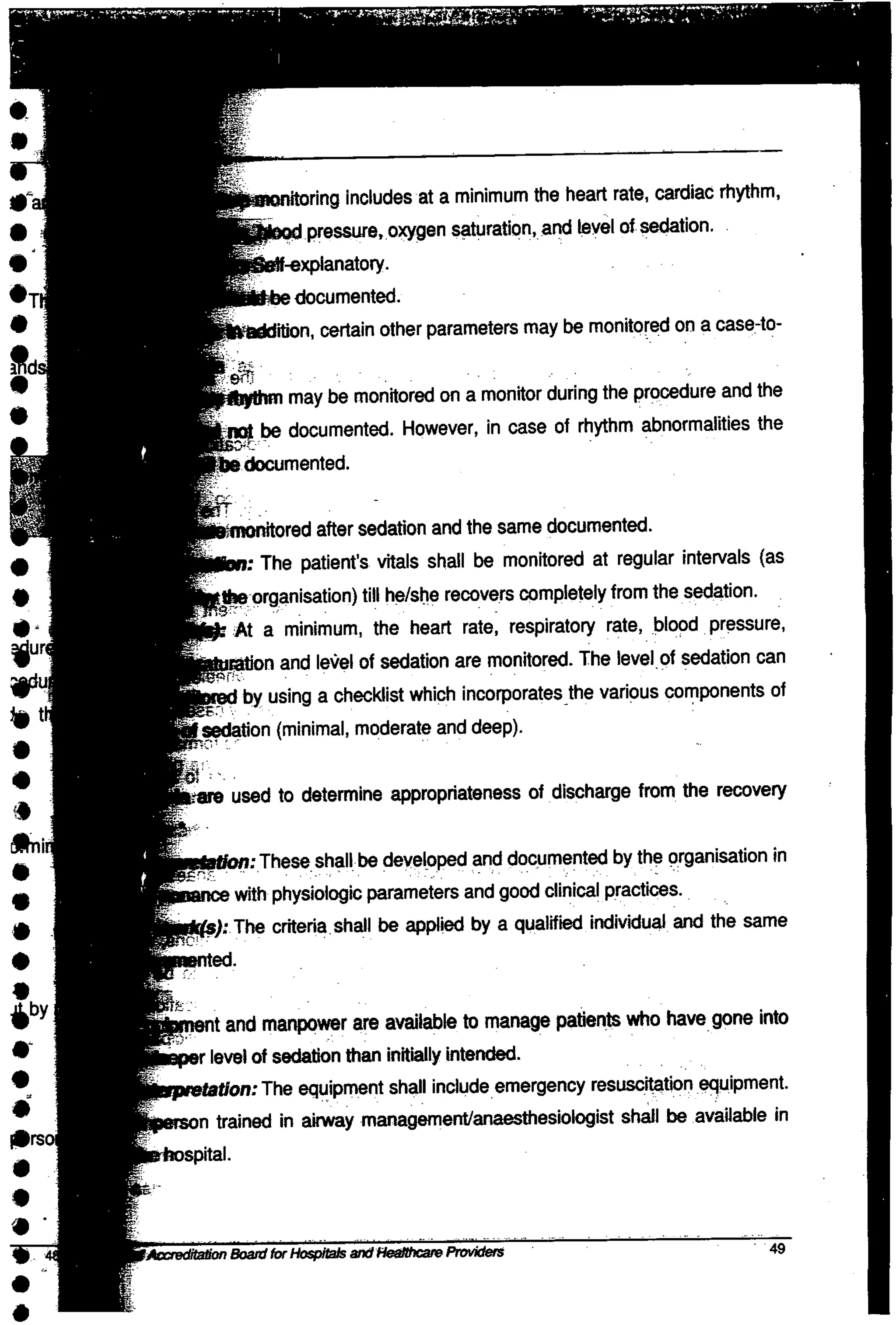 NABH Standards 3rd Edition