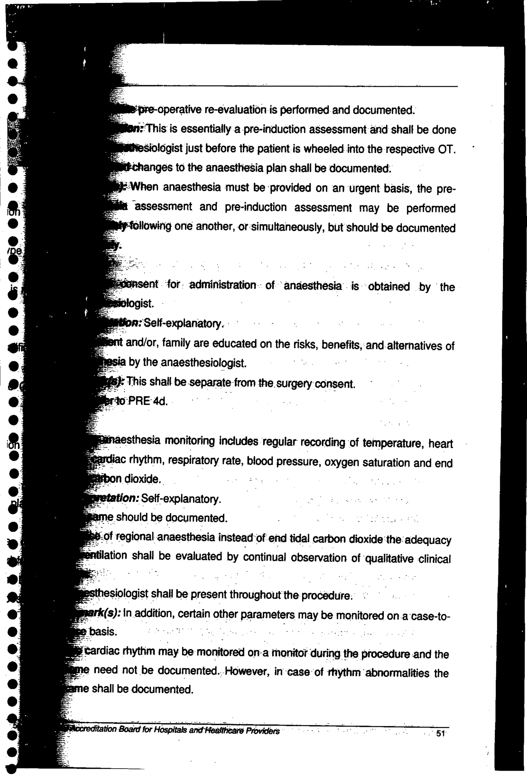 NABH Standards 3rd Edition