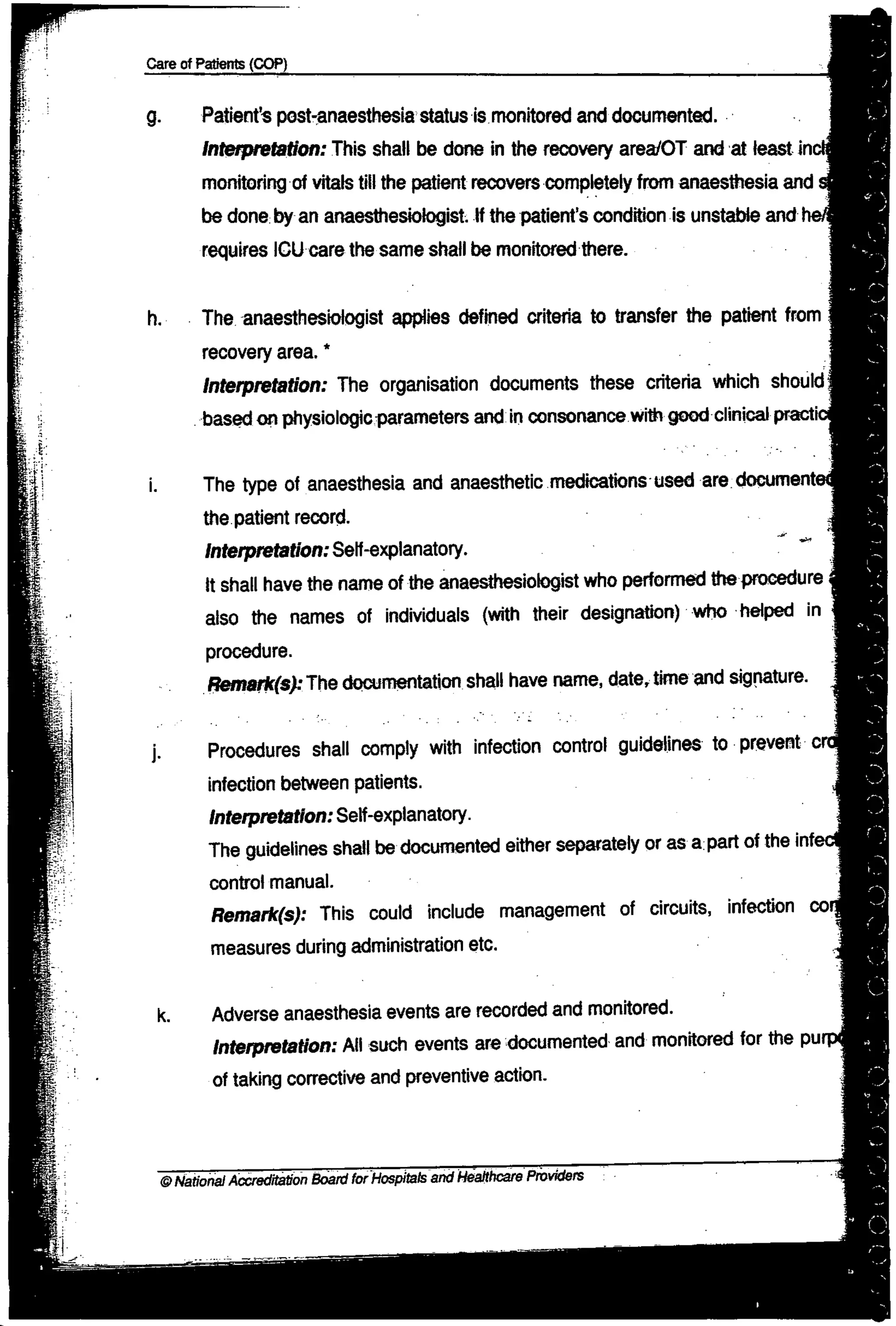 NABH Standards 3rd Edition