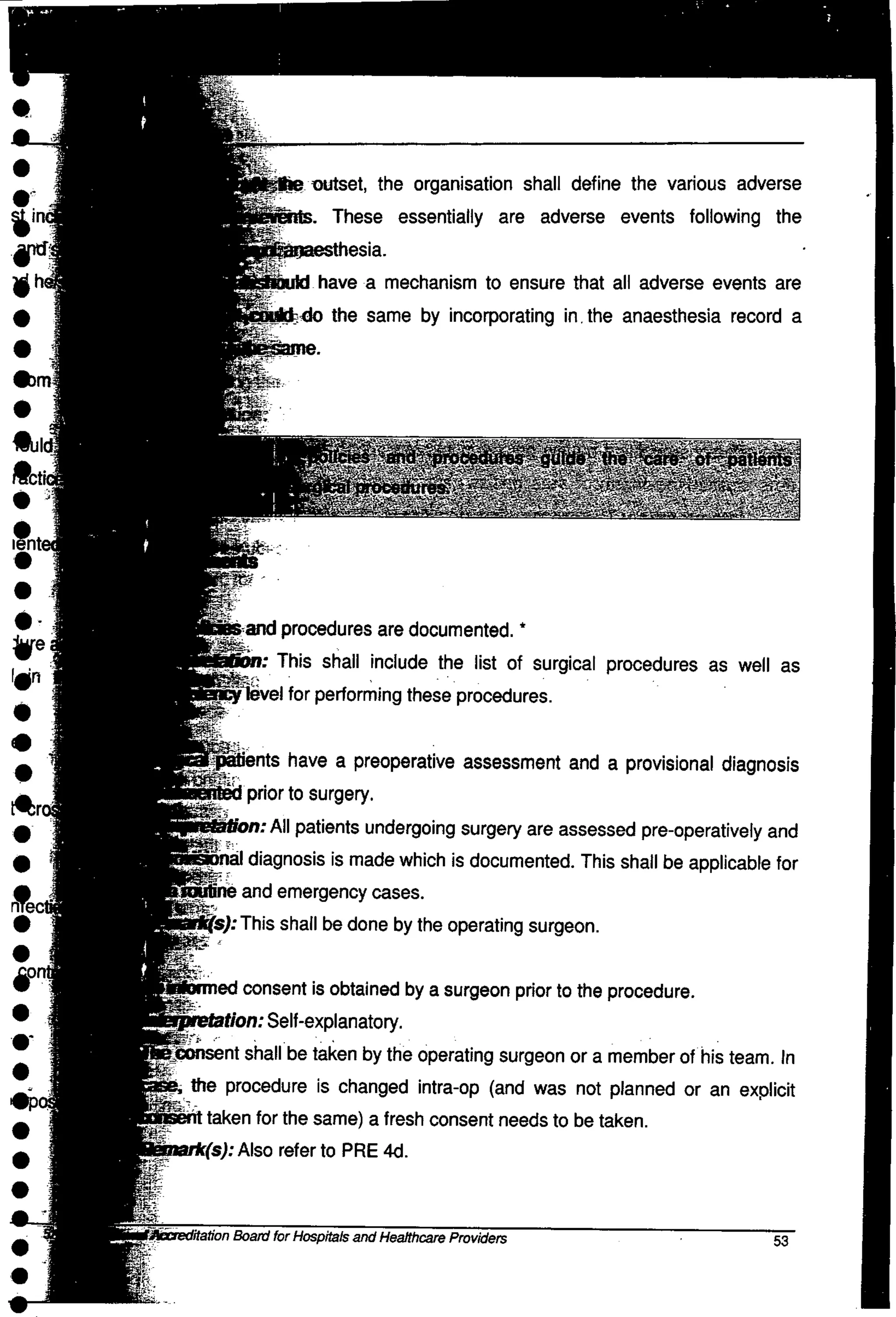 NABH Standards 3rd Edition