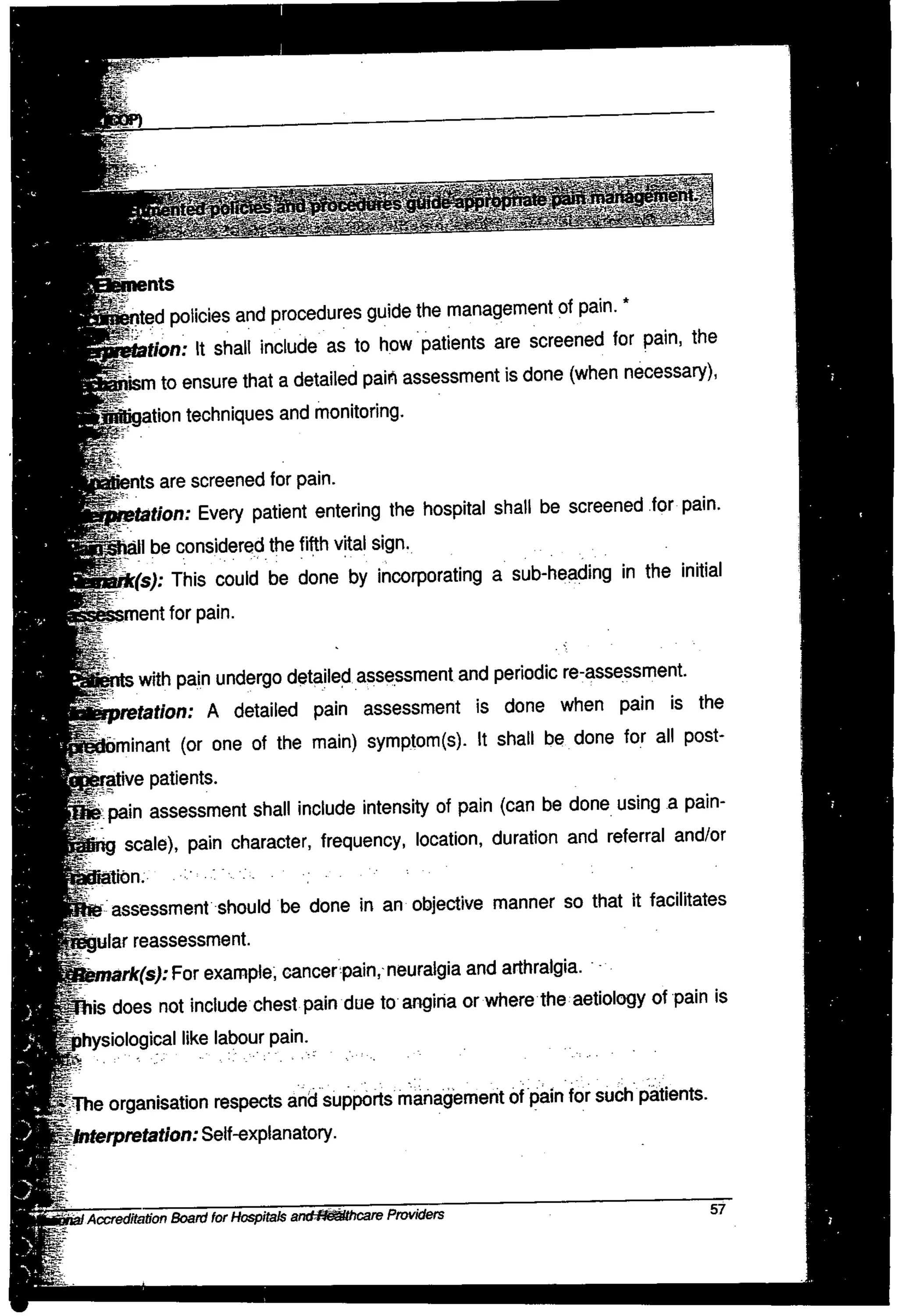 NABH Standards 3rd Edition