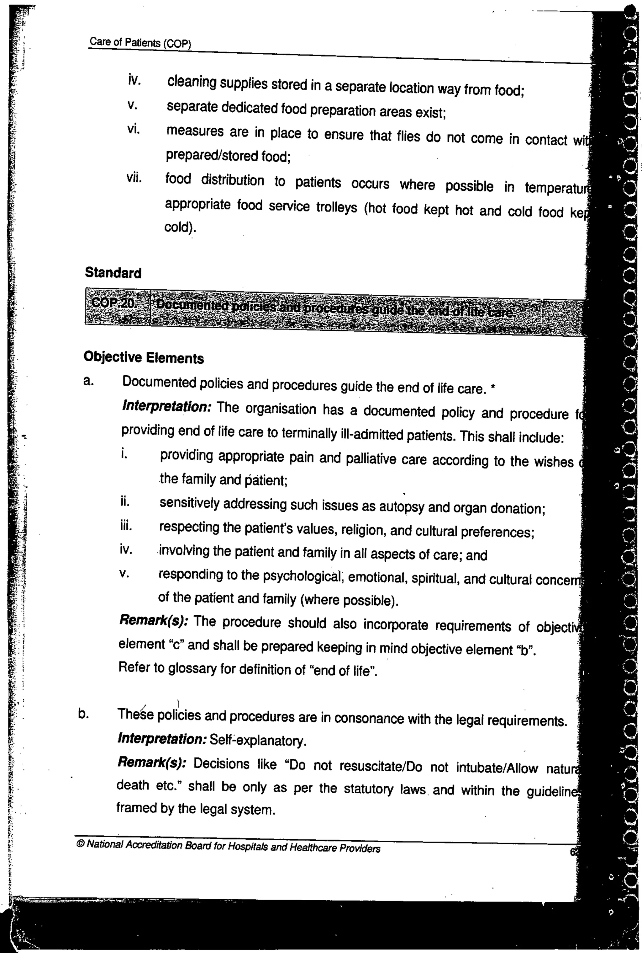 NABH Standards 3rd Edition