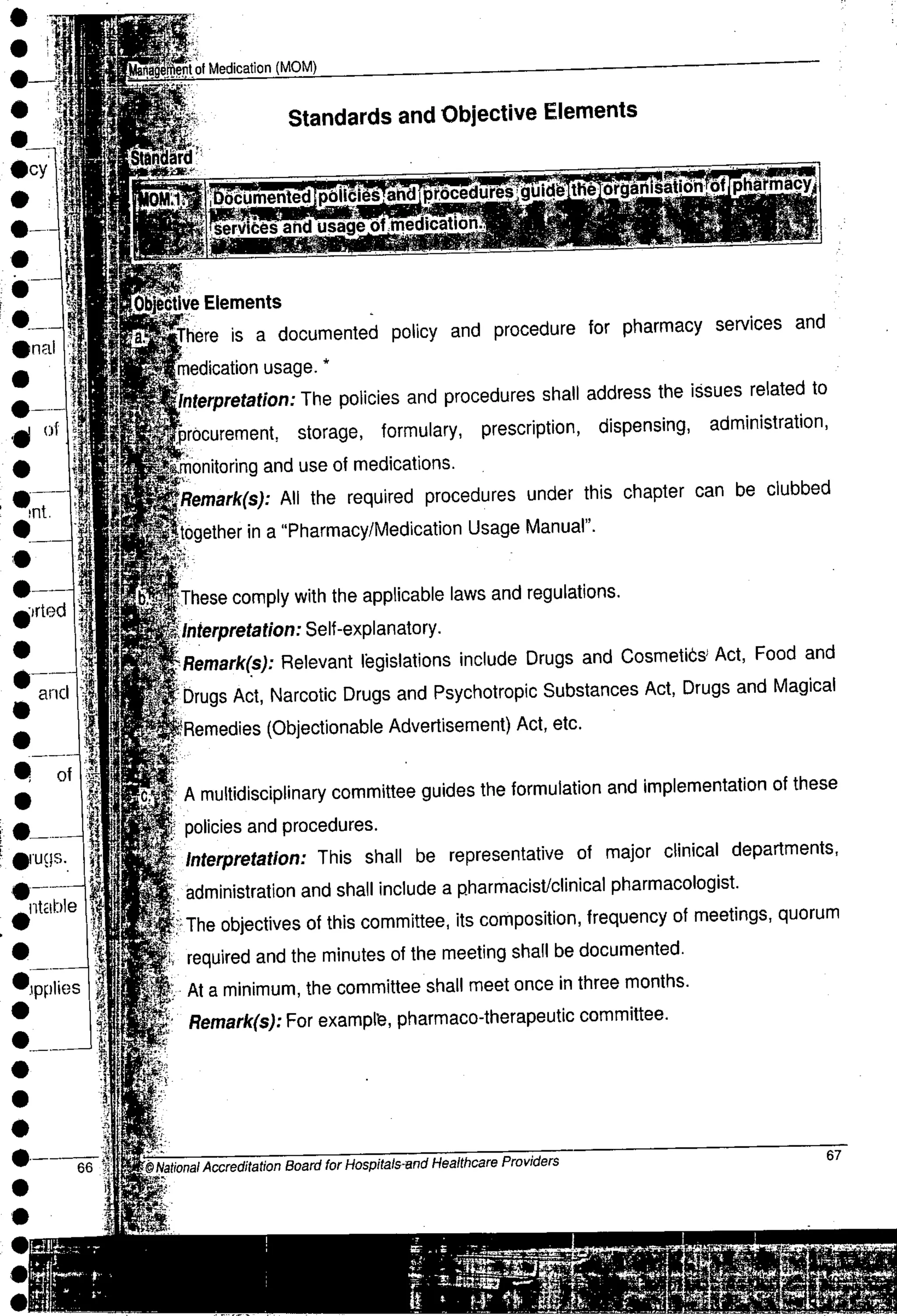 NABH Standards 3rd Edition