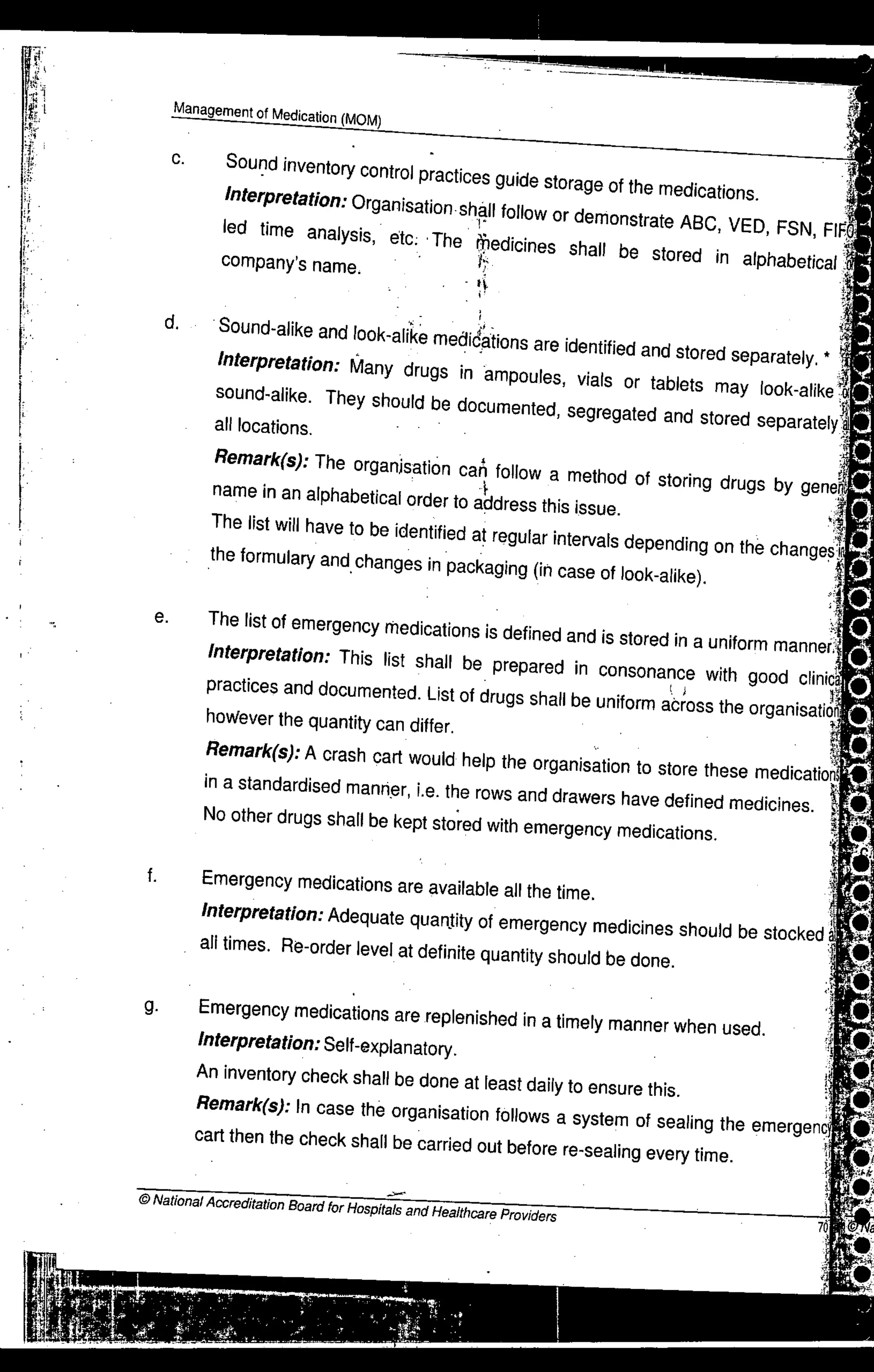 NABH Standards 3rd Edition