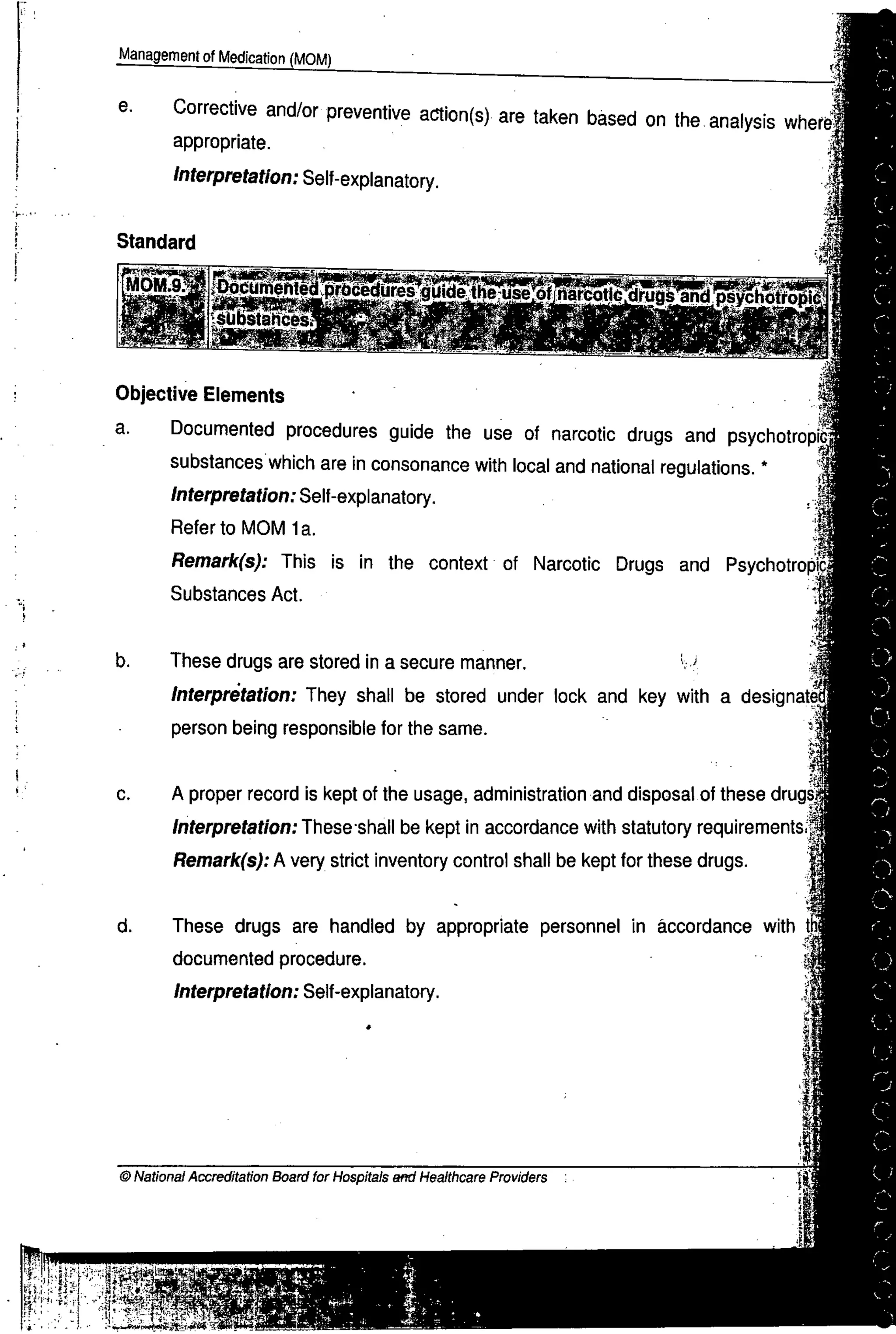 NABH Standards 3rd Edition