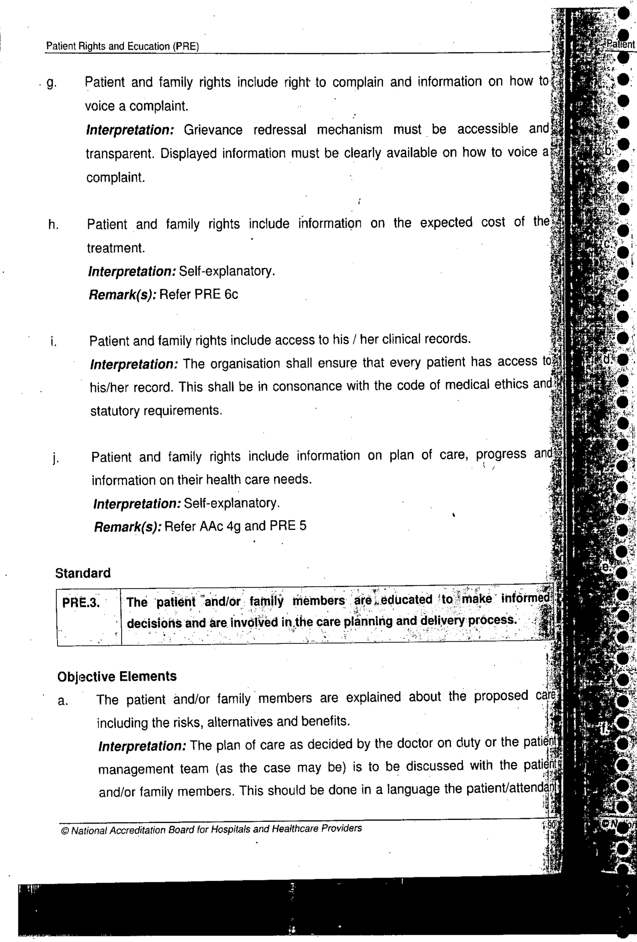 NABH Standards 3rd Edition