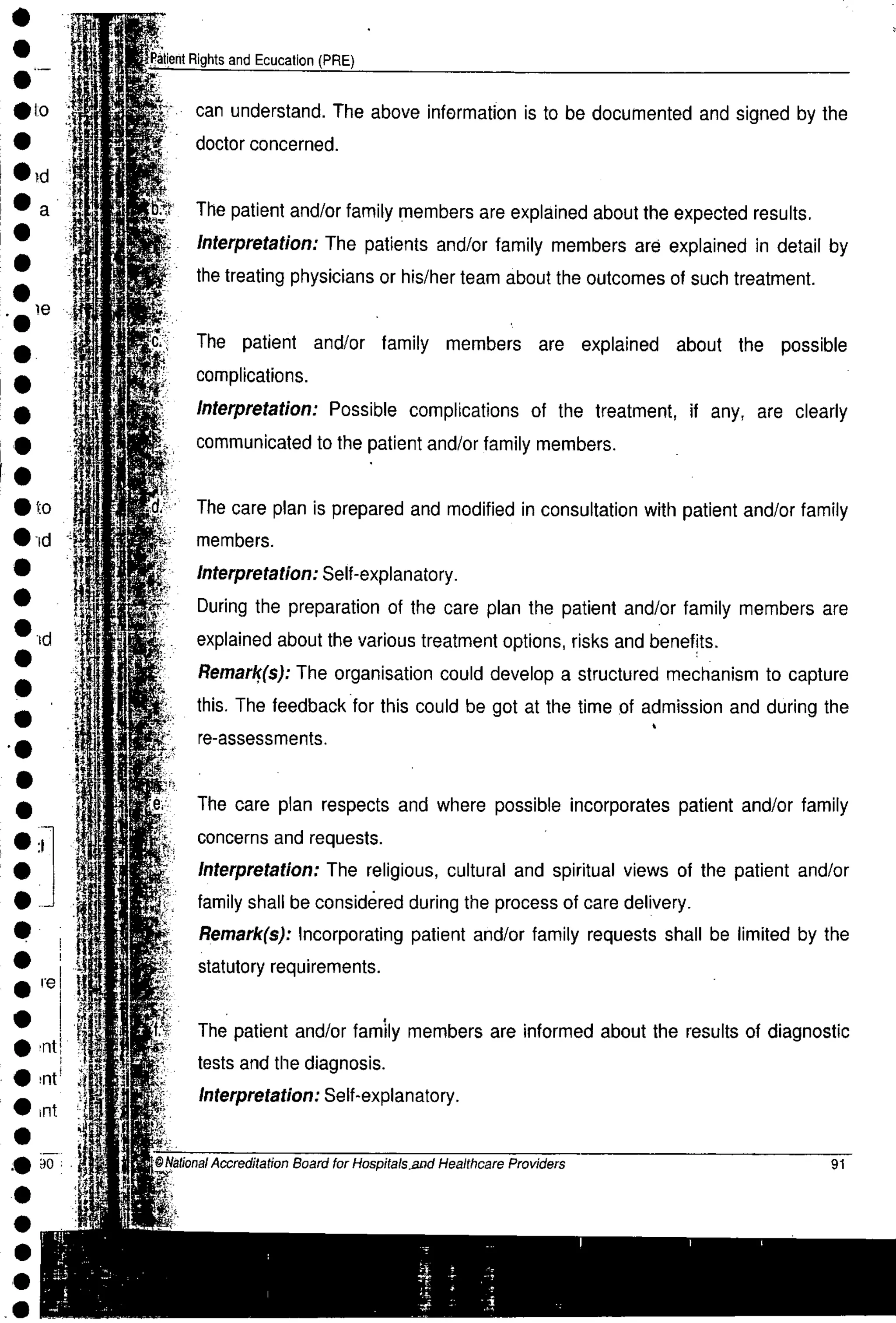 NABH Standards 3rd Edition