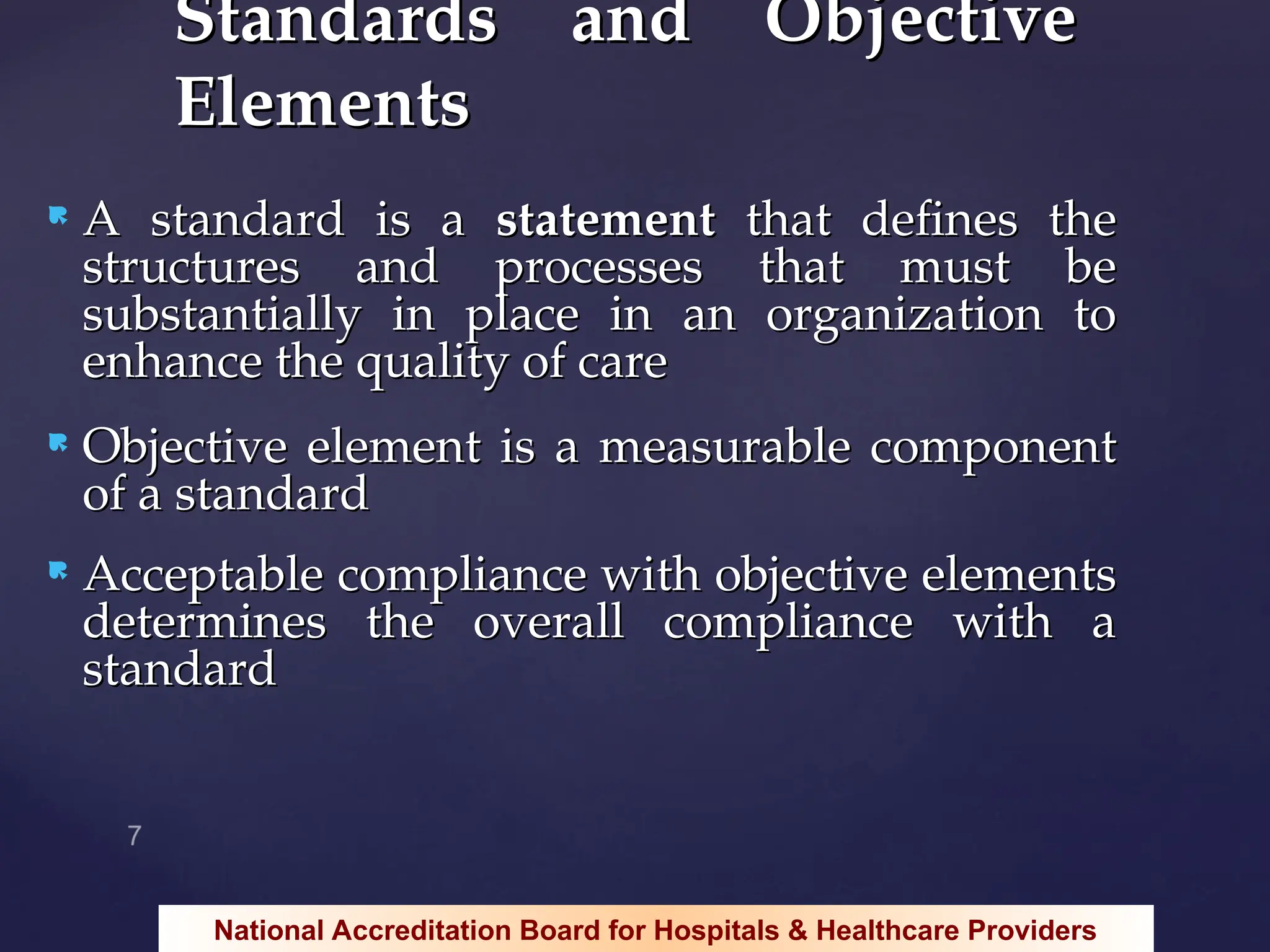 NABH STANDARDS PREPARED BY DR.ANJALATCHI MUTHUKUMAR.ppt