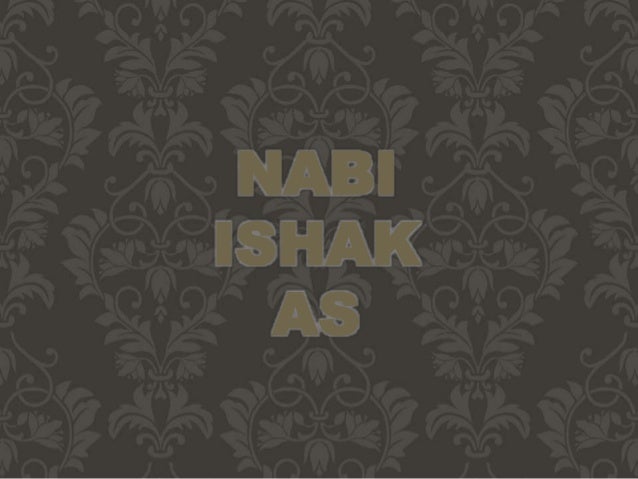 Nabi ishak as