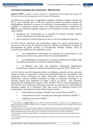 Nabil BOUZERNA - Mémoire d'Ingénieur ENSIIE-Advestigo 2007 V2.0.0-Pub Page 28/94
2006/2007
28/94Mémoire d’Ingénieur ENSIIE...