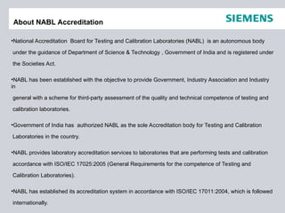 NABL Accreditation_Test Lab_for transformer | PPT