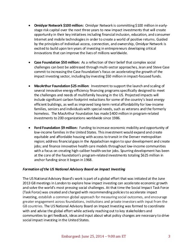 The US National Advisory Board Issues Policy To Encou…