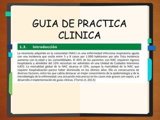 GUIA DE PRACTICA
CLINICA
 