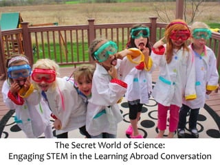 The Secret World of Science:
Engaging STEM in the Learning Abroad Conversation
 