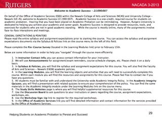 NACADA 3-2013




Helping Students on Academic Probation to Persist and Succeed           29
 