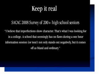 NACCAP 2009   Authentic Recruitment