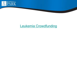 Leukemia Crowdfunding
 