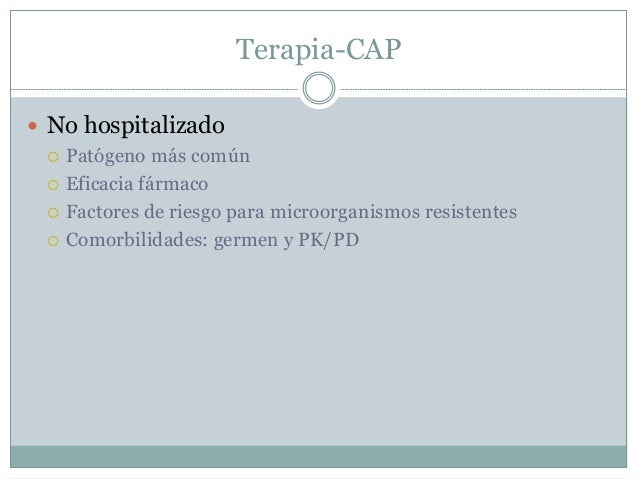 Neumonia adquirida en la comunidad e intrahospitalaria Neumonia adquirida en la comunidad e intrahospitalaria