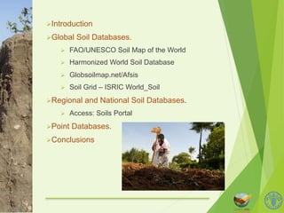 Nachtergaele Available soil databases Nov 10 2014