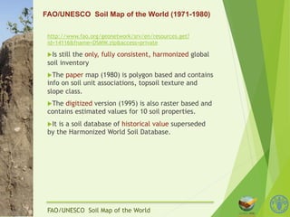 Nachtergaele Available soil databases Nov 10 2014