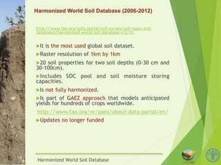 Nachtergaele Available soil databases Nov 10 2014