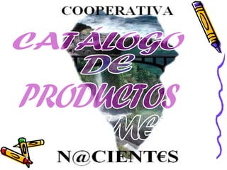 CATÁLOGO DE  PRODUCTOS PALMEROS 