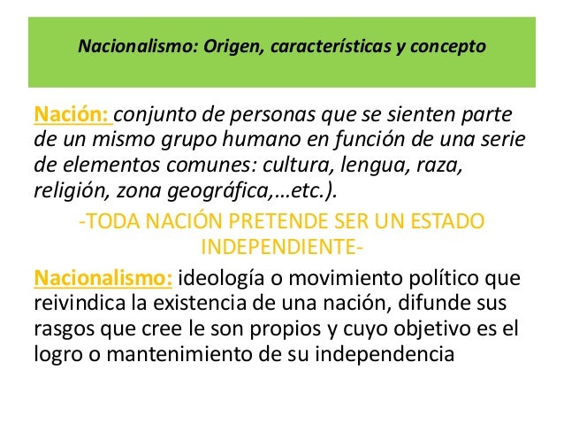 Nacionalismo