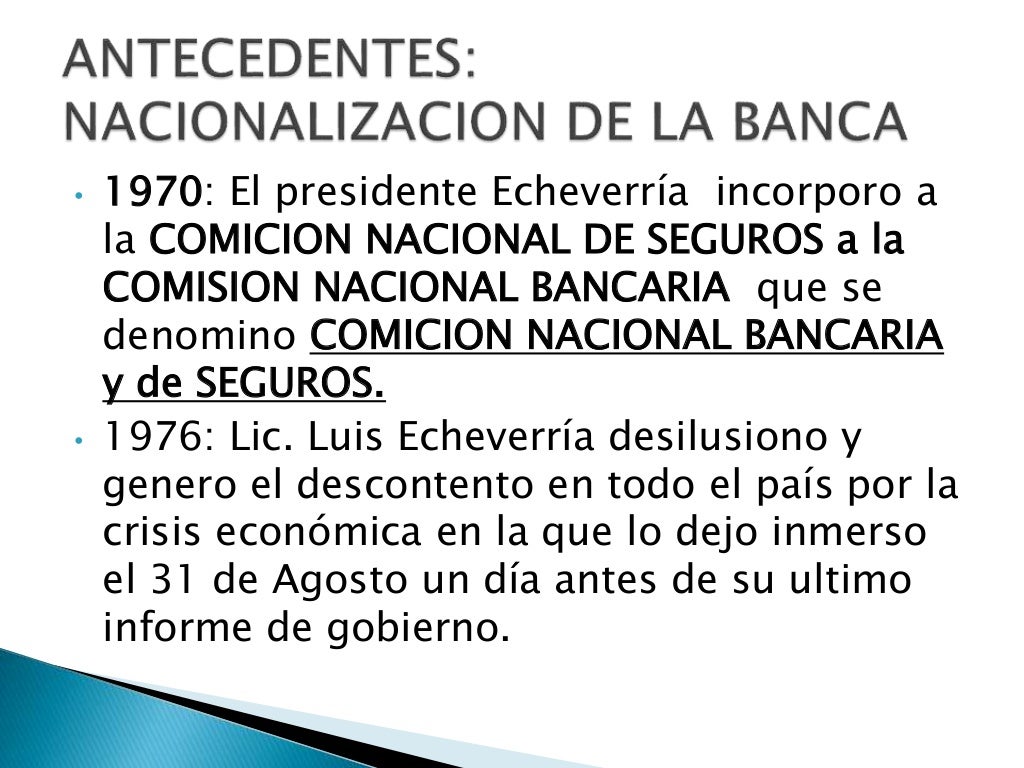 Nacionalización y privatización de la banca