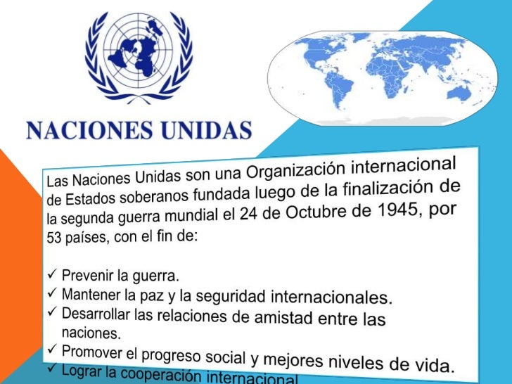 Naciones Unidas Onu