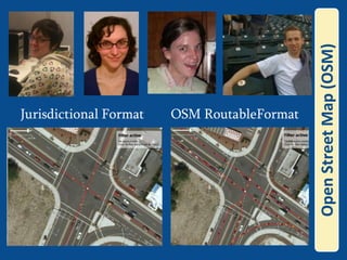 Open Street Map (OSM)Jurisdictional FormatOSM RoutableFormat