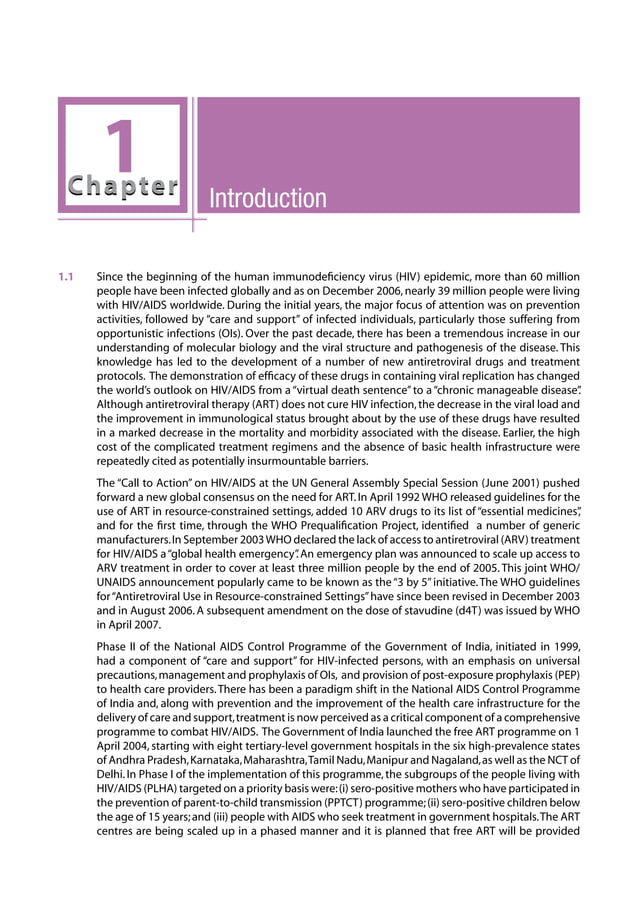 Naco guidelines for hiv aids management | PDF