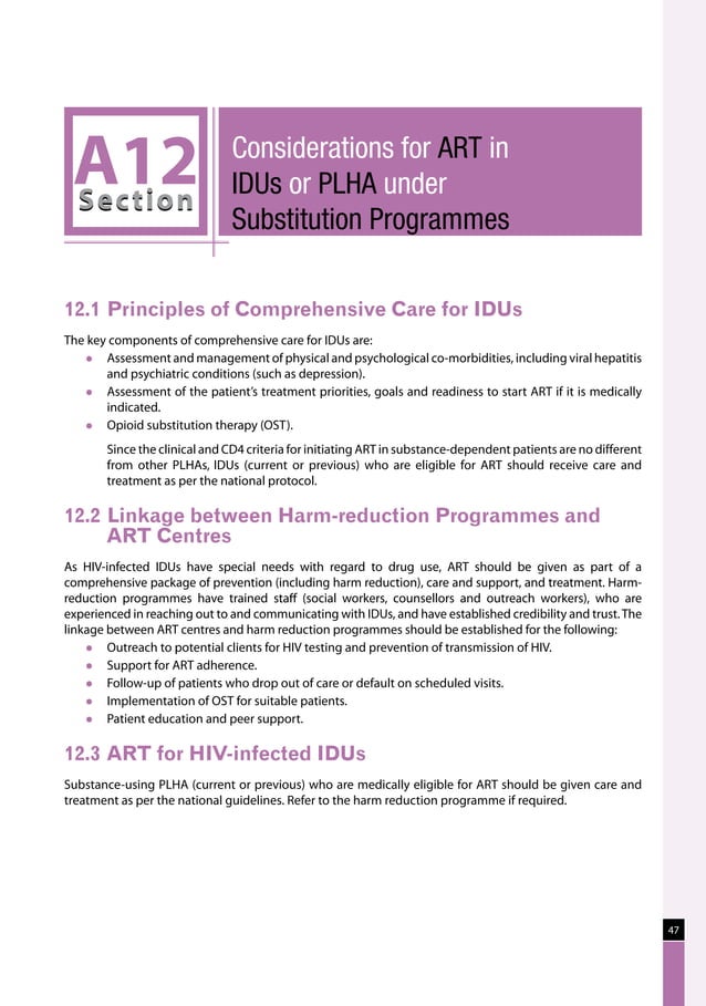 Naco guidelines for hiv aids management