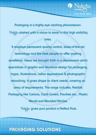 Naksha Advertising - Company Credentials